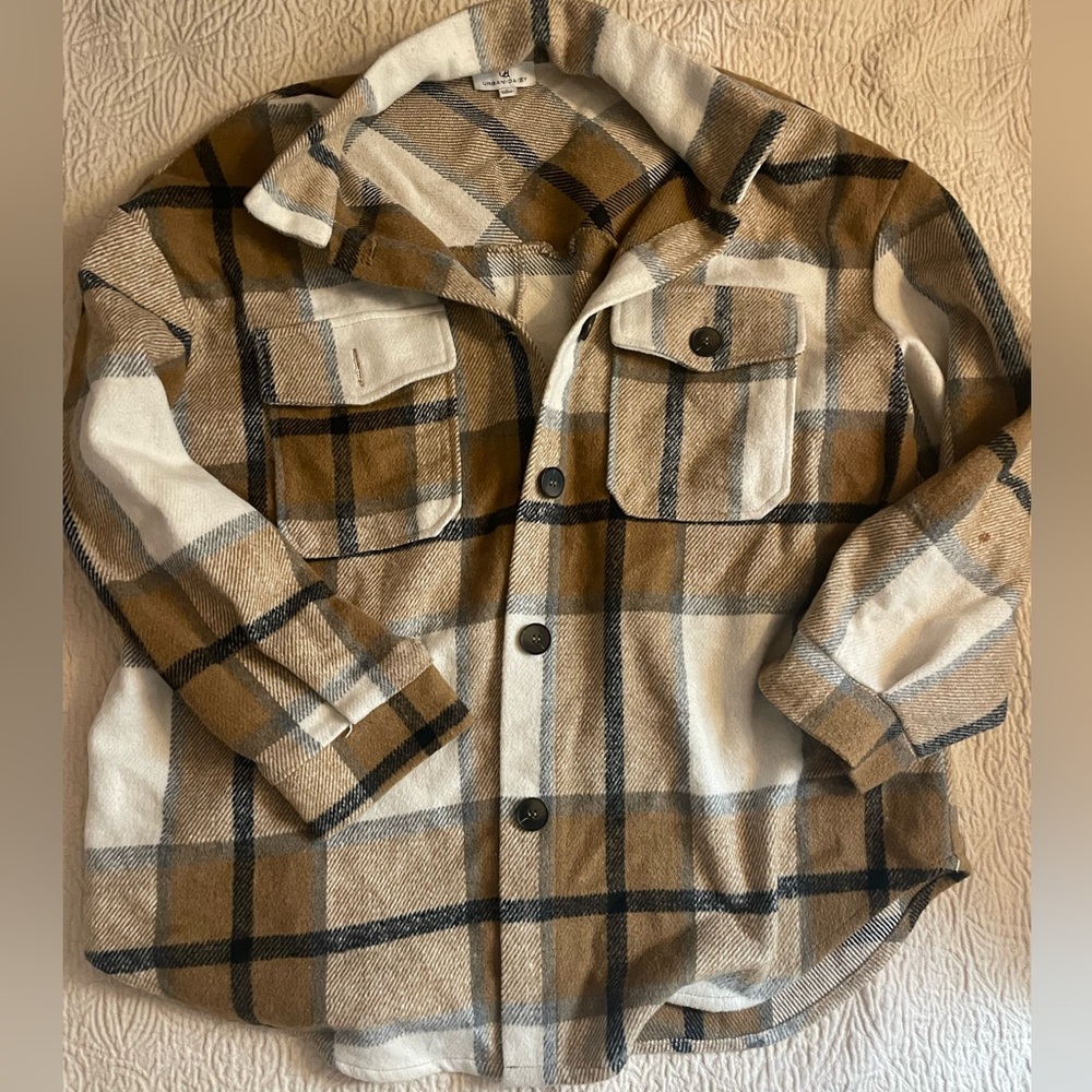 Plaid Flannel Jacket